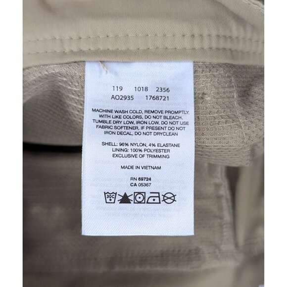 Columbia Mens Cargo Pants In Beige Size 36W 32L Lightweight - Picture 6 of 7